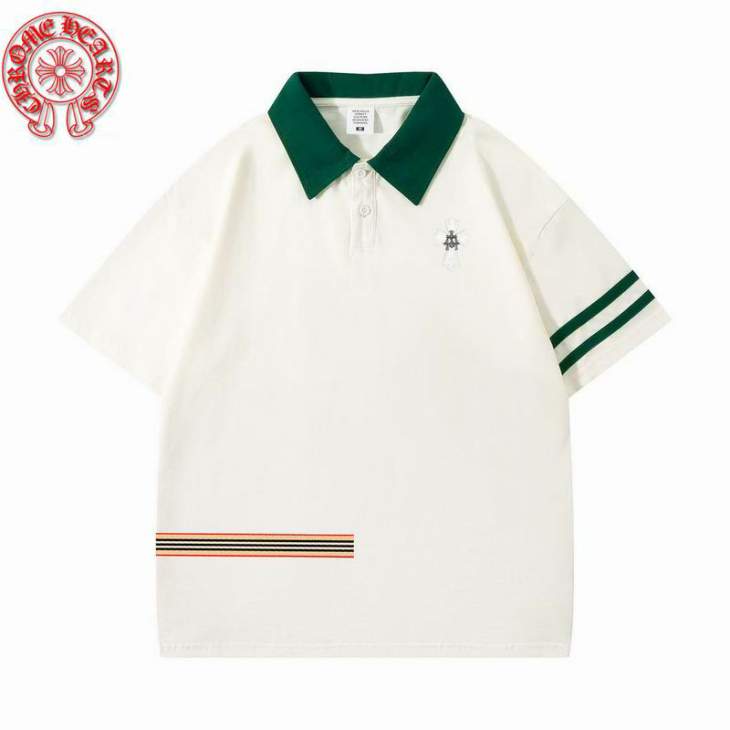 Picture of Chrome Hearts Polo Shirts Short _SKUChromeHeartsM-4XL12yr1028638